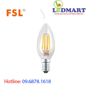 Bóng led dây tóc FSL C35FC 4W