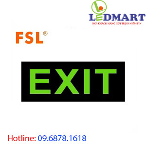 Đèn EXIT thoát hiểm 1 mặt FSL FSE106C